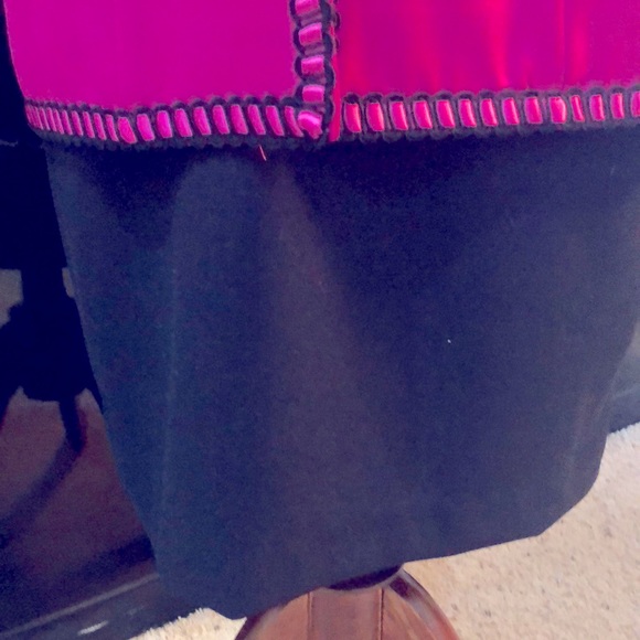 SZ 6 DRESS BLACK/PINK - Picture 3 of 7